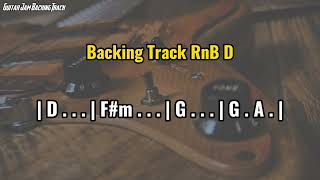 RnB Soul Guitar Backing Track in D Major [upl. by Hplodur569]