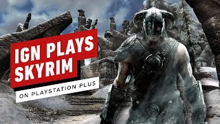 IGN Plays Skyrim ft Mark Medina [upl. by Sabina275]