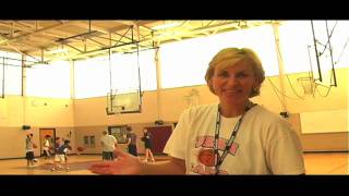 Sarah Behn Basketball Camp Previewmov [upl. by Nileek]