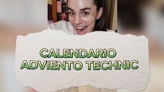 CALENDARIO ADVIENTO TECHNIC  FLIPANDO [upl. by Epps715]