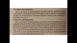 PHYTOGEOGRAPHY 5 th Semester Bsc Botany Calicut University [upl. by Arag]