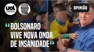 quotCenas no RN mostram que insanidade de Bolsonaro segue em 100quot  Josias de Souza [upl. by Pansie]