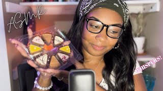 ASMR ✨ TRADER JOES CHEESECAKE TRUFFLES 🤔 whispers amp eating [upl. by Flora838]