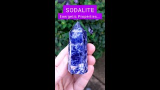 SODALITE CRYSTAL BENEFITS ⚡ Crystal Healing Meaning and Properties sodalite [upl. by Esinad]