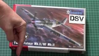 Special Hobby 172 Fairey Fulmar MkII SH72368 Review [upl. by Acinna]