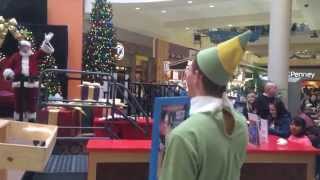 Buddy the Elf In the Mall [upl. by Kemble634]