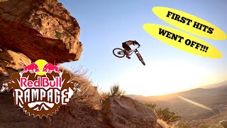 ROAD TO REDBULL RAMPAGE 2024 Pt 9  TIRES TO DIRT FOR THE FIRST TIME [upl. by Aer]