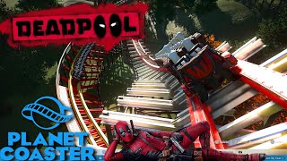 Deadpool RMC Coaster  Backseat POV [upl. by Serles150]