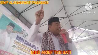 HALAL BIHALAL VIRAAL LUPO MAK ITAM GARA 2 KAWAN Mhd Arief TBS [upl. by Aratas]