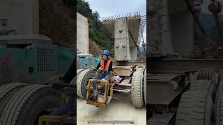 The process of transporting large reinforced concrete structures [upl. by Bald]