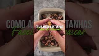 Dicas de como Assar Castanhas [upl. by Orbadiah]