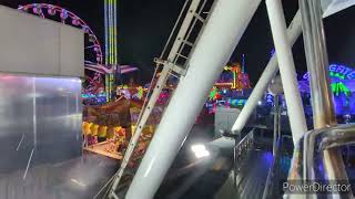 Nottingham goose fair 2024 mellors giant wheel onride pov [upl. by Zillah]