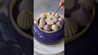 Blueberry Citrus Entremets 🫐🍋 cake viralshort trending [upl. by Sharla]