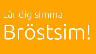 Lär sig simma bröstsim [upl. by Calabrese]