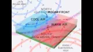 Temperate Cyclone \ Midlatitude Cyclone Development of a wave [upl. by Collis523]