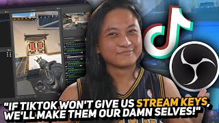 How To Get A TikTok STREAM KEY For OBS No AgencyTikTok Live Studio Required [upl. by Ralleigh]