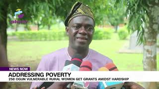 Addressing Poverty 250 Ogun Vulnerable Rural Women Get Grants Amidst Hardship [upl. by Nayhr]