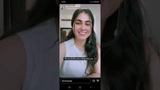 shomaila niazi Instagram story [upl. by Him82]