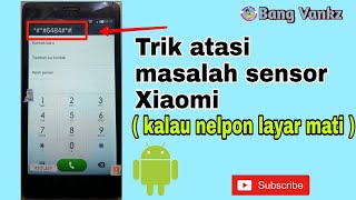 Solusi layar mati saat melakukan panggilan di hp xiaomi [upl. by Knox]