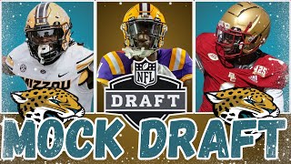 Jacksonville Jaguars 2024 OFFSEASON 7 Round Mock Draft Free Agency Strategy and Team Breakdown [upl. by Youngman]