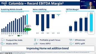 Millicom  Tigo  Q2 2024 results webcast [upl. by Wadesworth]