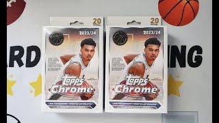 202324 Topps Chrome Basketball Hangers [upl. by Waldack]