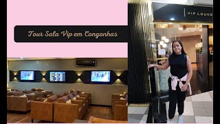 SALA VIP AEROPORTO DE CONGONHAS  TOUR COMPLETO [upl. by Gujral]