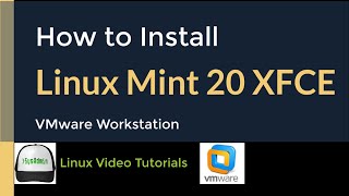 How to Install Linux Mint 20 XFCE  VMware Tools  Quick Look on VMware Workstation [upl. by Rees]