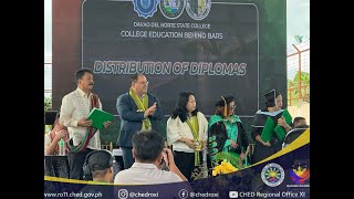 CHED Chairman graces graduation ceremony of the College Education Behind Bars at DAPECOL Campus [upl. by Enael568]