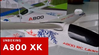 A800 XK UNBOXING  Planeador de Radio Control [upl. by Aitnwahs]