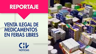 HASTA POR ENCARGO  Aumenta la venta ilegal de medicamentos en ferias libres sin receta médica [upl. by Enyamrahs]