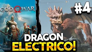 LIBERAMOS A UN DRAGON ELECTRICO GOD OF WAR ESPAÑOL  4 [upl. by Koziel]