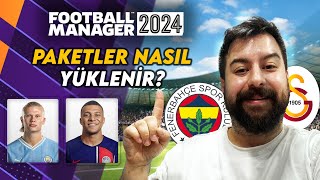 FM 24 Bedava Yüz Paketi Logo Paketi ve Güncel Kadro Yaması Nasıl Kurulur 🎮⚽ [upl. by Hoo]