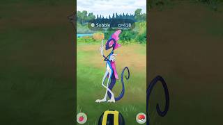 World First Ever Inteleon Evolution in pokemongo [upl. by Natye]