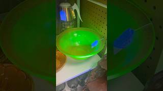 Hunting for Uranium Glass at the Antique Store 💚 uraniumglass vaselineglass antiquing [upl. by Dyolf537]