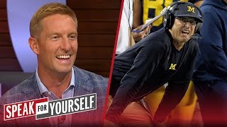 Joel Klatt weighs in on Jim Harbaughs success at Michigan  CFB  SPEAK FOR YOURSELF [upl. by Nyllij]