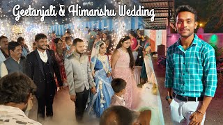 Gayika Geetanjali Himanshu Vashnav Reception‼️ SK GAJPAL [upl. by Nayr]