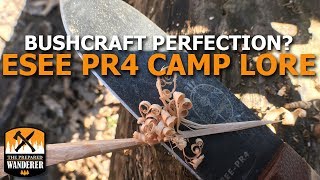 Bushcraft Perfection ESEE PR4 Knife [upl. by Nyllewell]