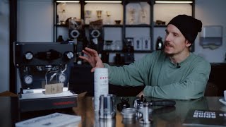 TEIL1 La Marzocco Micra – Unboxing Ist sie DIE neue Homemaschine  Kaffeekommune [upl. by Inilahs]