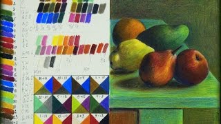 KohiNoor Progresso Woodless Color Pencils Simple Way How To Mix Colors [upl. by Lenhard]