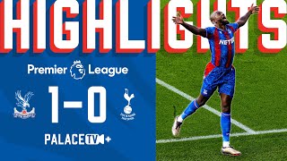 MATETA STRIKE SINKS TOTTENHAM  Premier League Highlights Crystal Palace 10 Tottenham Hotspur [upl. by Yerocal]