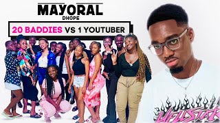 20 WOMEN VS 1 YOUTUBER  DAMNITSMANUEL [upl. by Maurie]