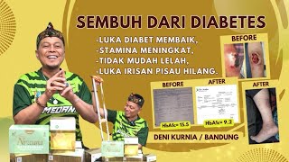 Testimoni Deni Kurnia Asal Bandung Yang Sembuh Dari Diabetes Setelah Mengkonsumsi Vitayang Milchrom [upl. by Atiuqin352]