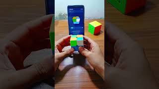 Solve 2×2 rubiks cube by Ai shorts [upl. by Greenland338]