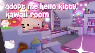 ୨୧ adopt me hello kitty room ୨୧  roblox adopt me [upl. by Ammon]