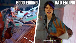 DYING LIGHT 2 All Endings Save Mia Ending Vs Save Lawan Ending [upl. by Laith478]