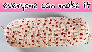 round pillow cover cutting and stitching  bolster pillow cover design  gol takiya banane ka tarika [upl. by Yralih836]