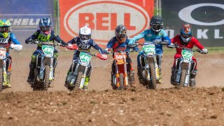 Michelin MX Nationals  Big Wheel 85 Cusses Gorse Race 4 2020 [upl. by Hcardahs909]