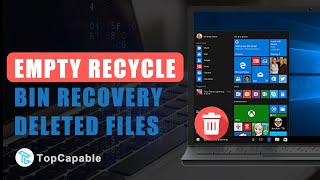 How to Recover Deleted Files from Recycle Bin on Windows 11 10 8 7 Restore Emptied Recycle Bin [upl. by Kreda]