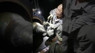 Pelton turbine nozzle repair [upl. by Corvese]